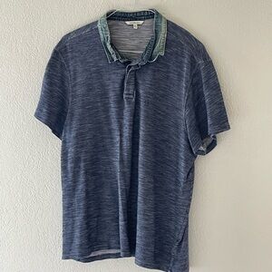 Men's Blue Polo Shirt